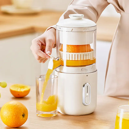 Portable Wireless Electric Juicer - Multifunctional Stainless Steel Orange and other fruits