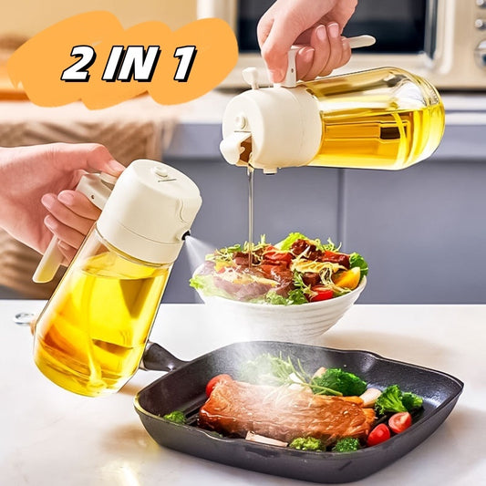 1 Glass Kitchen Oil Bottle
