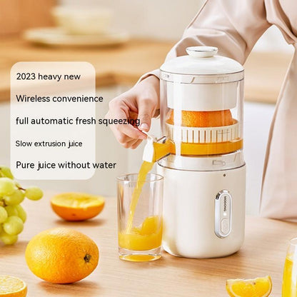 Portable Wireless Electric Juicer - Multifunctional Stainless Steel Orange and other fruits