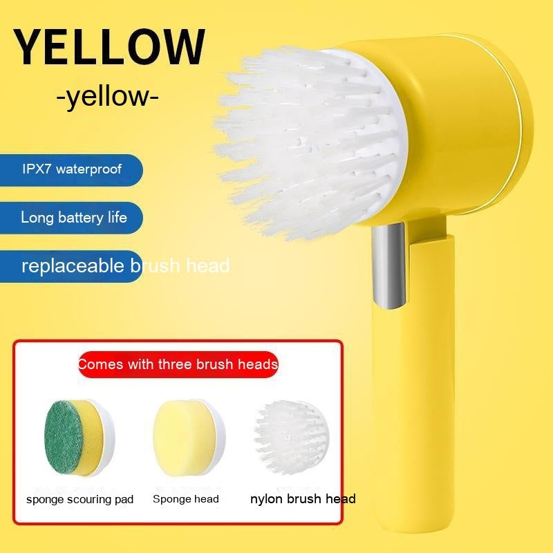 Handheld Multifunctional Electric Floor Wall Cleaning Brush