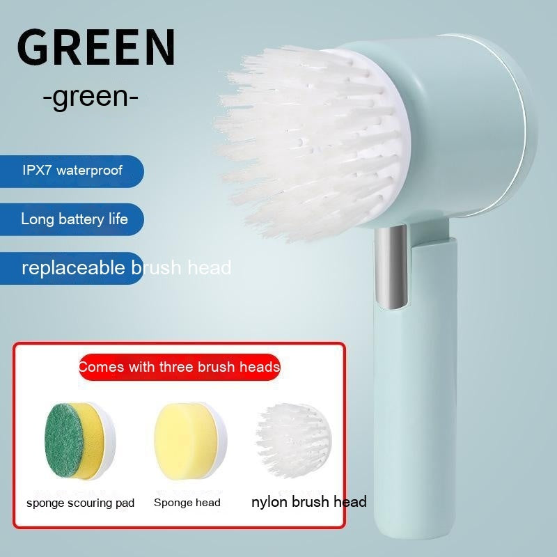 Handheld Multifunctional Electric Floor Wall Cleaning Brush