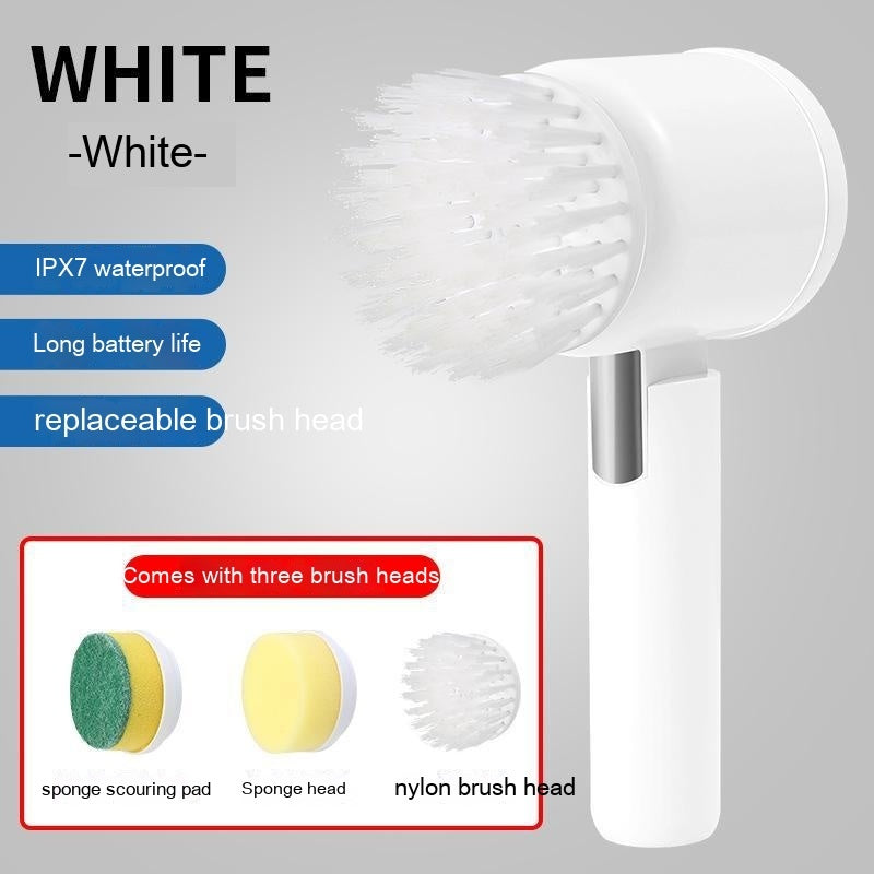 Handheld Multifunctional Electric Floor Wall Cleaning Brush