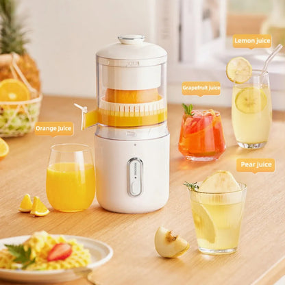 Portable Wireless Electric Juicer - Multifunctional Stainless Steel Orange and other fruits