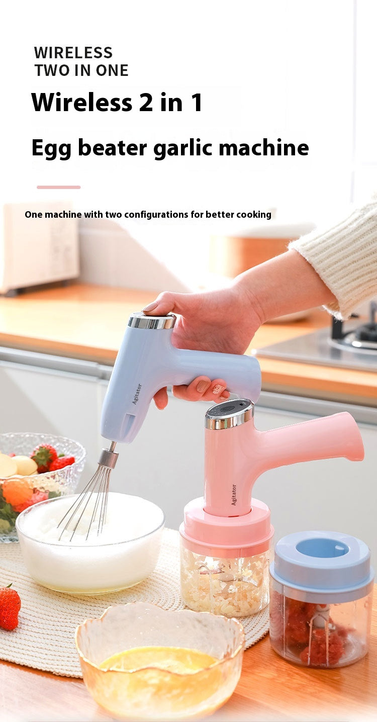 Household Cream Automatic Blender. Electric Whisk Serenity Homeware